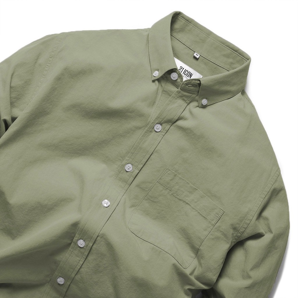 Áo sơ mi nam DOUBLE'D tay dài trơn SE2XR | BigBuy360 - bigbuy360.vn