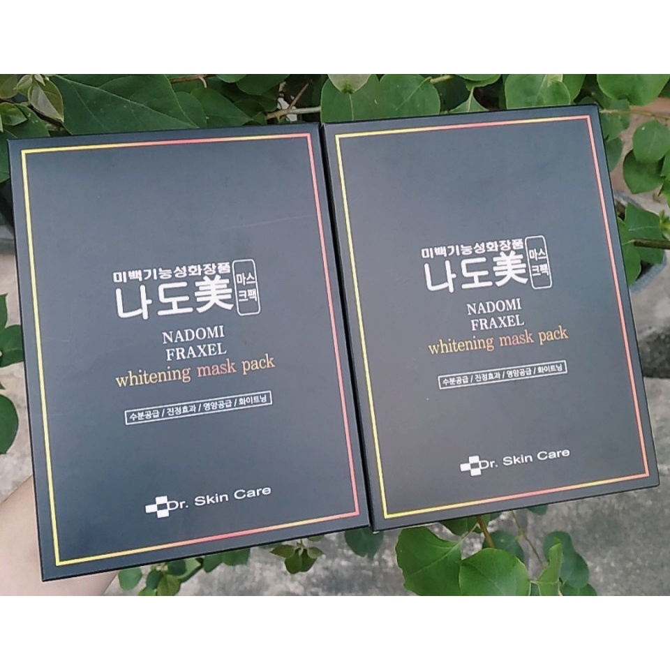Mặt nạ NADOMI FRAXEL WHITENING MASK PACK Hàn Quốc