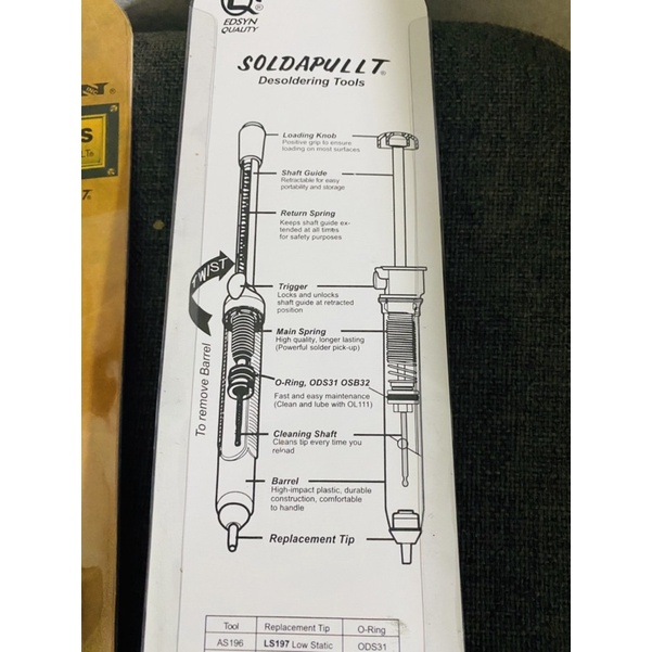 Hút Thiếc Sịn DS017LS 33cm