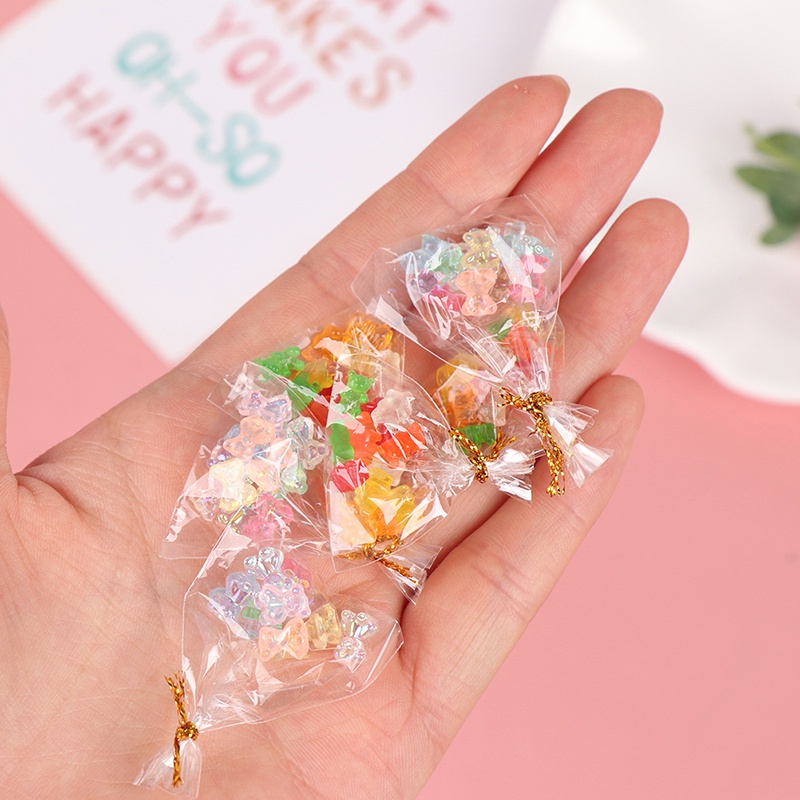 Set 12 Mô Hình Kẹo Gấu Tỉ Lệ 1: 121 Dễ Thương Chất Lượng Cao