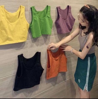 [Greenmango] Áo ba lỗ croptop