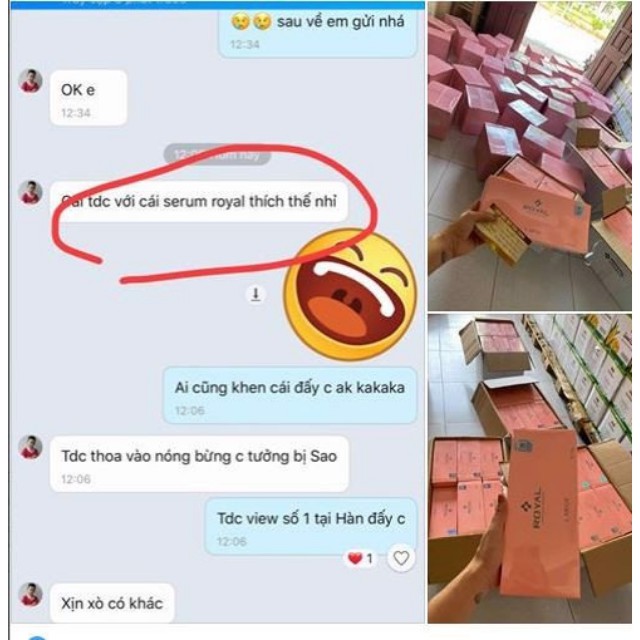 [ CHÍNH HÃNG] Tinh Chất Serum Nhau Thai Cừu Royal Dưỡng Da Giảm Sẹo Mụn Nám Da Thâm Quầng Mắt Tại Nhà Hiệu Quả | BigBuy360 - bigbuy360.vn