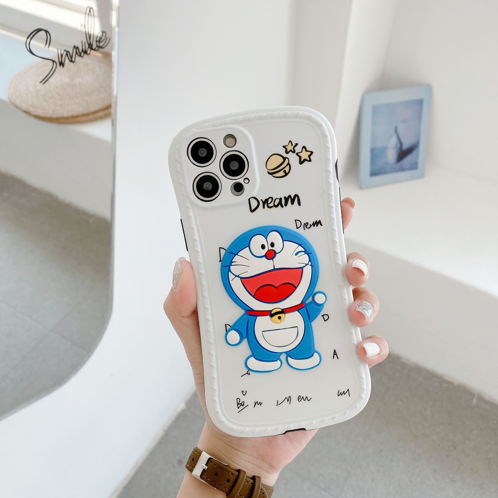 Ốp Lưng Tpu Hình Doraemon 3d Cho Iphone 12 Pro Max 11 Pro Max Xs Max Xr X 7 8 Plus Plus