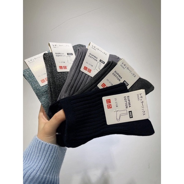 Sét 10 đôi tất UNI ấm áp cho bạn nam