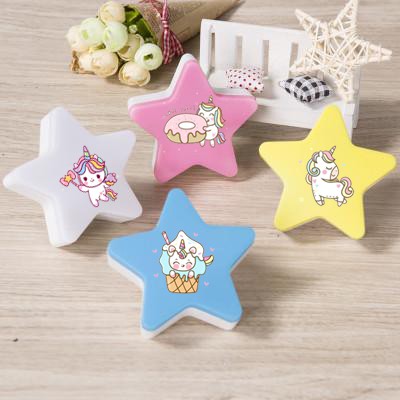 Đèn ngủ ngôi sao ngựa thần DLSI7 đèn ngủ unicorn cảm biến ánh sáng hoạt hình cute dễ thương