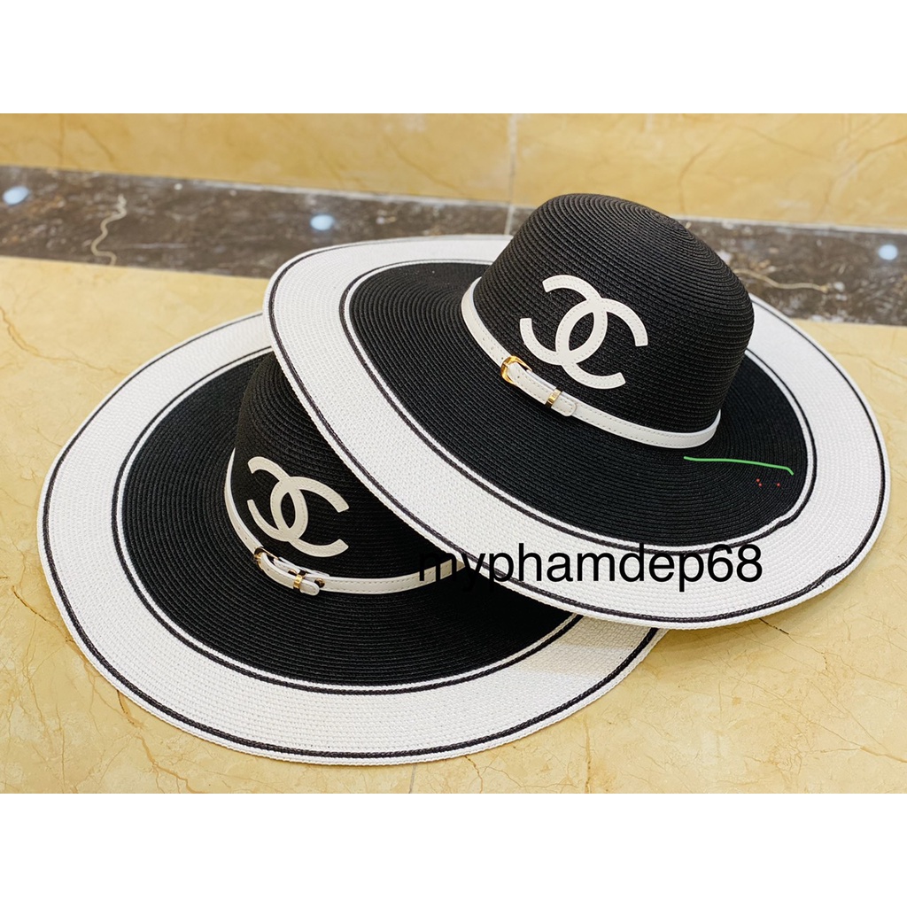 Mũ Cói Rộng Vành Gaucho Chất Cói Đẹp, Nón Cói Form Đẹp Màu Sang Chảnh Đóng Hộp To Giữ Form