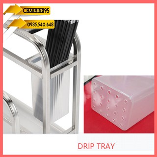 Kệ để dao đũa thớt thép đen RE0580