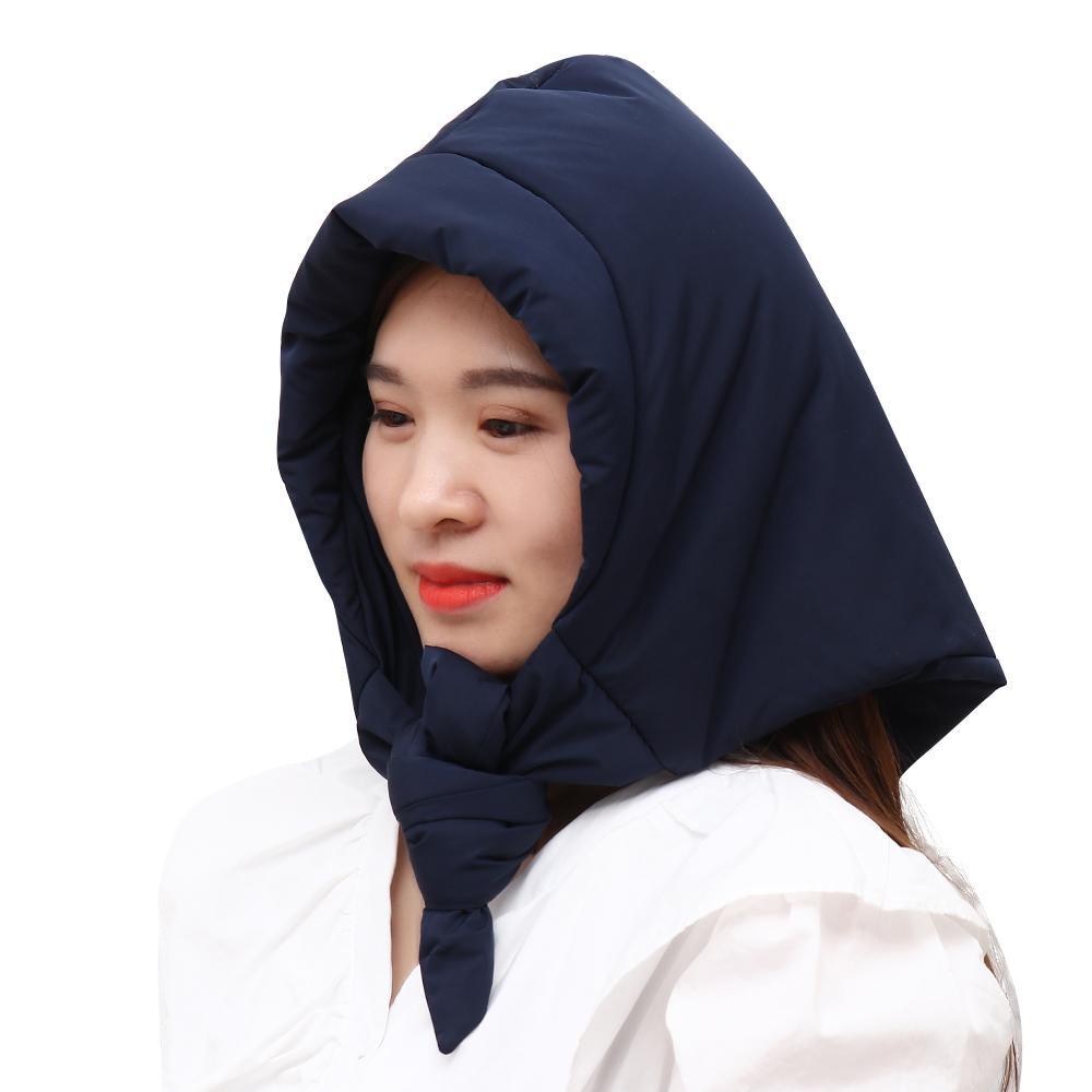 Mũ Cotton Dày Dặn Chống Gió Giữ Ấm Thời Trang Đường Phố Cho Nữ