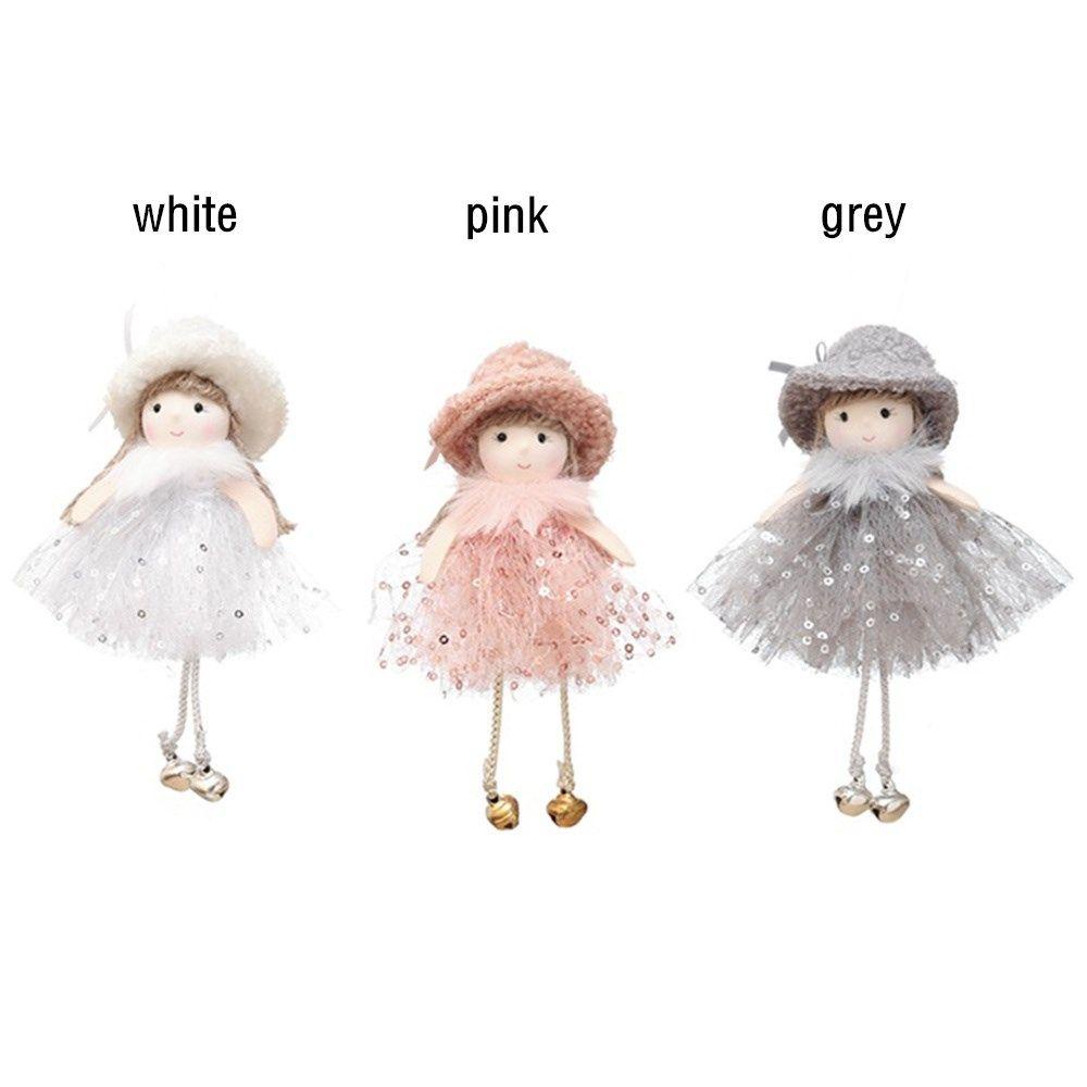 Búp Bê Thiên Thần Treo Trang Trí Cây Thông Giáng Sinh Dễ Thương