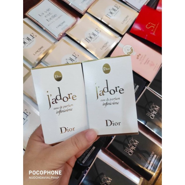 Vial nước hoa nữ DiOr J'Adore Infinissime
