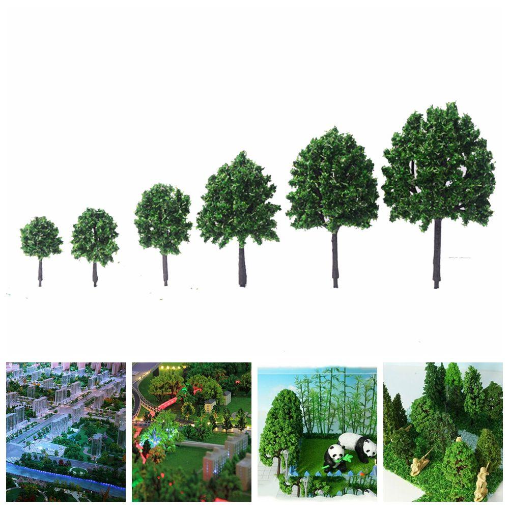 Set 12 Mô Hình Cây Giải Trí Tiểu Cảnh