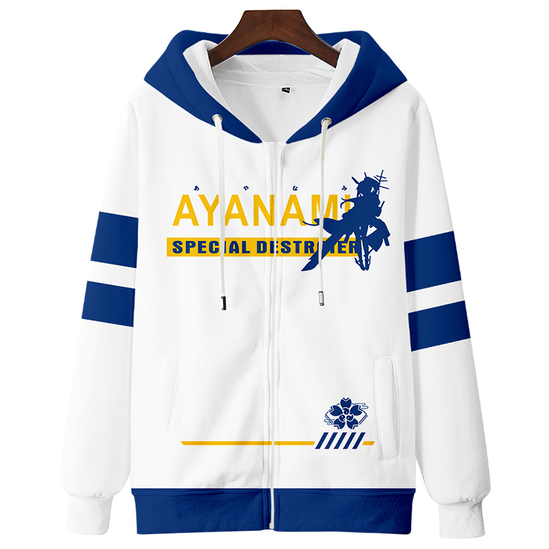 Áo hoodie in họa tiết 3D Azur Lane độc đáo