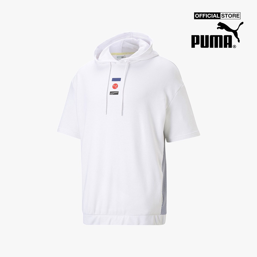 PUMA - Áo hoodie nam ngắn tay Decor8 531086-02