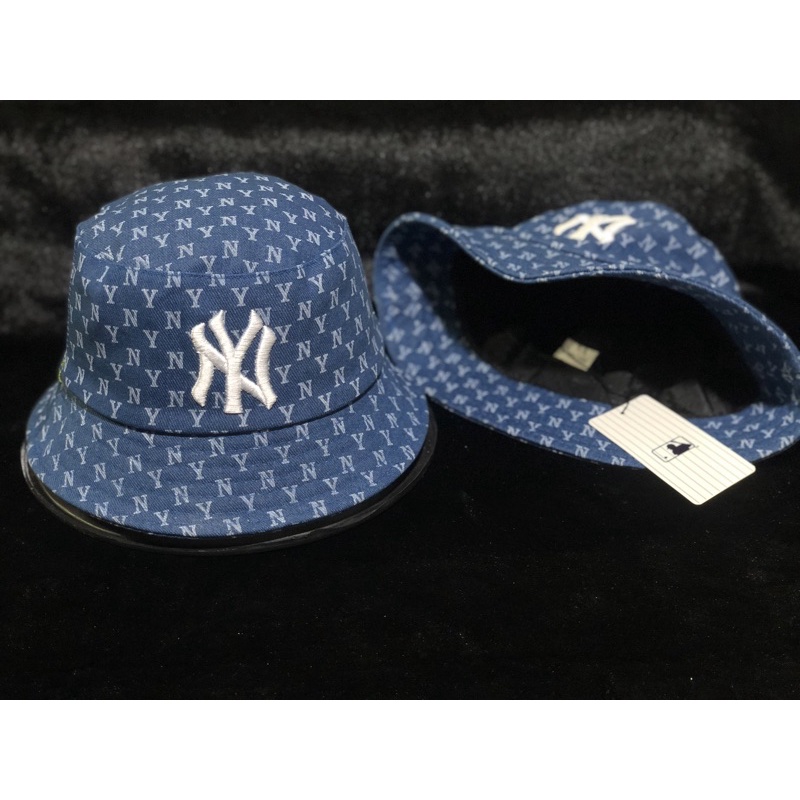 Mũ bucket ny in 1 lớp thêu logo nổi sắc nét giá rẻ chất sịn