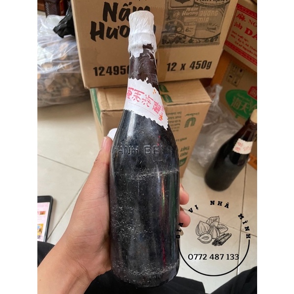 GIẤM TIỀU THUỶ TINH -GIẤM TIỀU NGƯỜI HOA TRUYỀN THỐNG (HÀNG HIẾM) 500ML