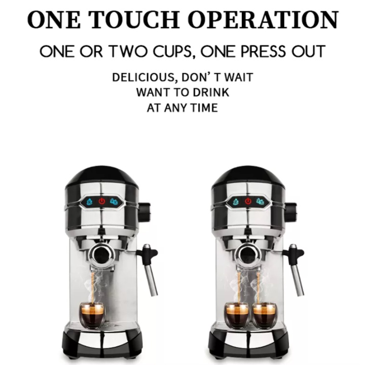 Máy pha cà phê Espresso DSP KA3065 1450W 15bar - HÀNG NHẬP KHẨU