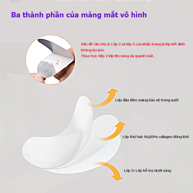Rnw Set 5 Mặt Nạ Mắt Làm Sáng Da Chống Nếp Nhăn Và Quầng Thâm Làm Săn Chắc Da