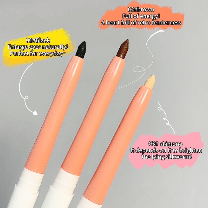 1 Bút Kẻ Mắt Dạng Gel Siêu Mịn / Bút Kẻ Mắt Chống Nước Chống Mồ Hôi Chống Nhòe Lâu Phai Nhiều Màu Sắc Lựa Chọn