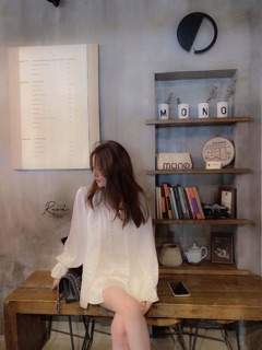 Mia Shirt áo trắng sơ mi