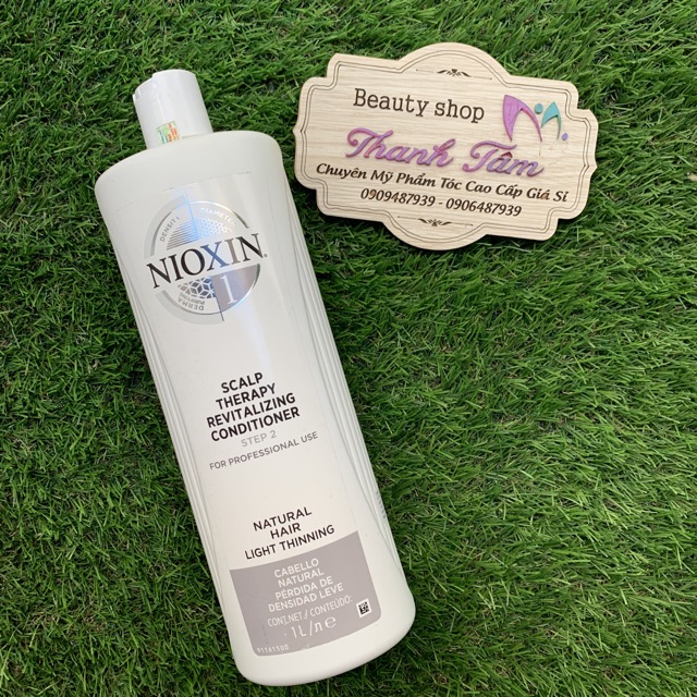 Dầu xả chống rụng, kích thích mọc tóc Nioxin System 1 Conditioner 1000ml ( New 2019)