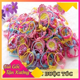 Chun buộc tóc cho bé (túi 50 chiếc) túi dây buộc tóc cho bé Balo388 Shop