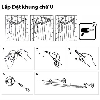 Thanh treo rèm 90cm