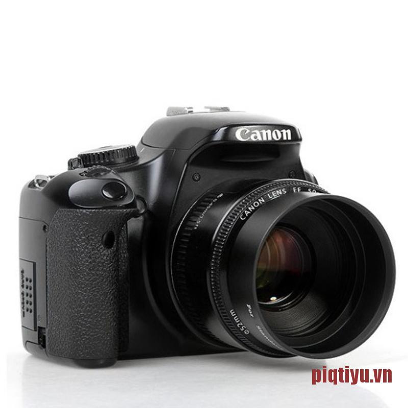 PiqtiYU 1pc long Metal LENS HOOD for Canon Nikon Sony for Olympus Pentax camera le