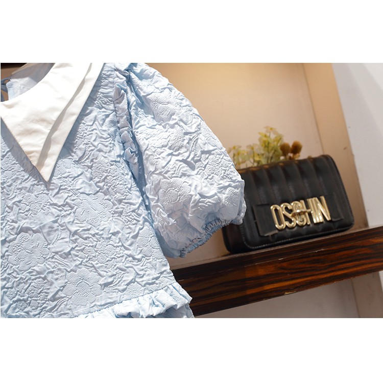 🌸Hàng Order🌸 Váy Bigsize Tay Bồng Thắt Dây Lưng  Trẻ Trung Nữ Tính🌸Hàng Quảng Châu | BigBuy360 - bigbuy360.vn