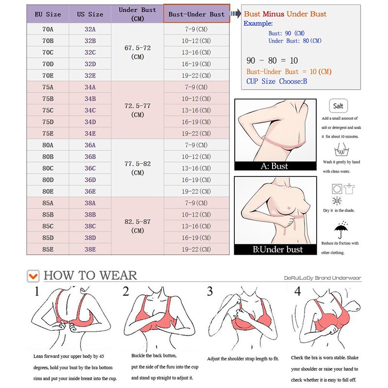 Set áo lót nâng ngực & quần lót nữ họa tiết ren thêu gợi cảm