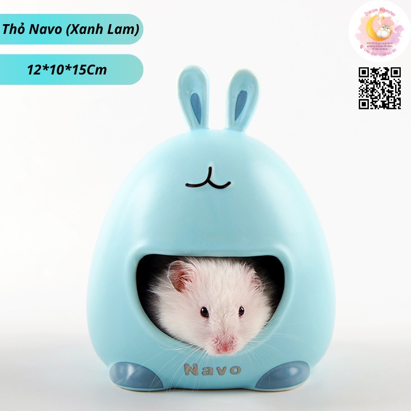 Nhà sứ hình thú cute cho Hamster