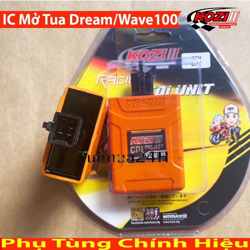 IC mở tua Dream, Wave100, Sirius 50cc,Galaxy50cc Kozi