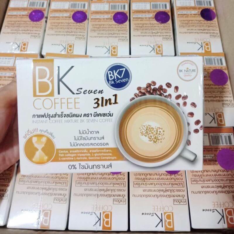 Coffee giảm cân BK seven coffee Thái Lan