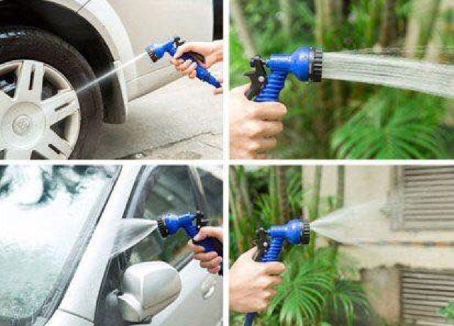 VÒI XỊT GIÃN NỞ TƯỚI CÂY - RỬA XE  THÔNG MINH 15m VÀ 30m