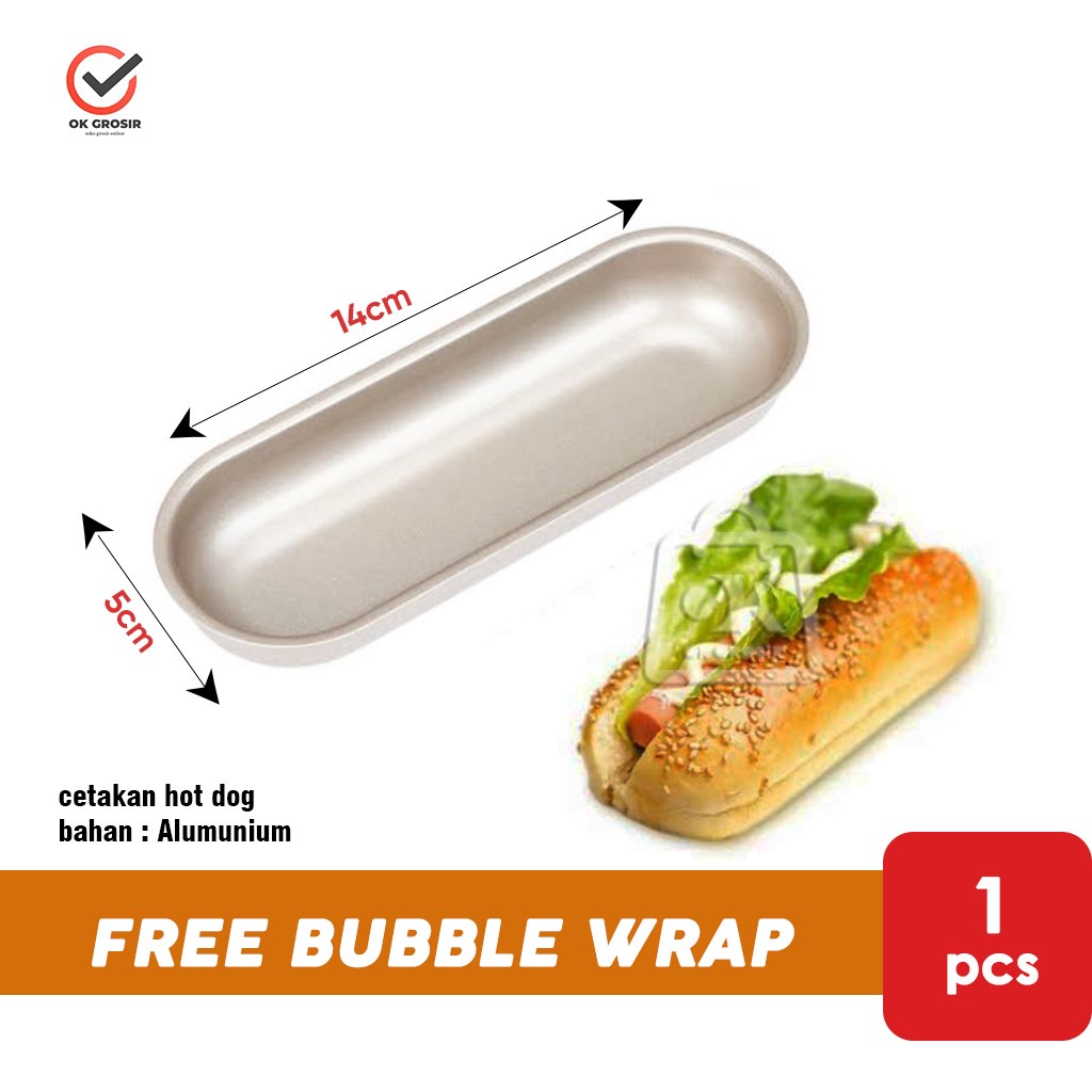 Khuôn Ép Bánh Mì Hotdog / DW DW Chảo Ép (1 Chiếc)