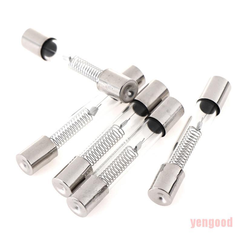 Set 10 cầu chì 5kv 0.65a 0.7a 0.75a 0.8a 0.9a cao cấp chuyên dụng cho lò vi sóng