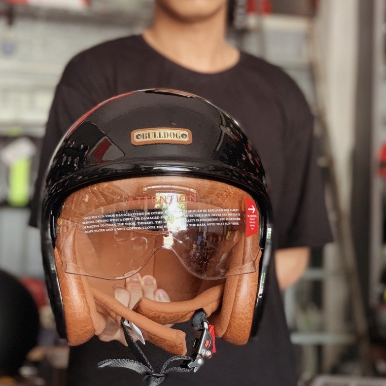 Kính âm thay thế mũ bảo hiểm Bulldog Beagle/ Bulldog Dogo/ YOHE 890 Navi - BIKER 176 - Mũ bảo hiểm chính hãng Vũng Tàu