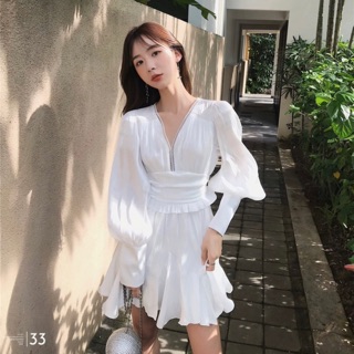 Đầm satin xoè cao cấp