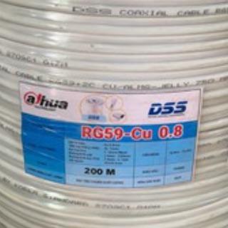 Dây cáp đồng trục liền nguồn 200m Dss đồng nguyên chất bọc dầu. | Shopee Việt Nam