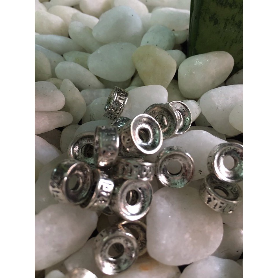Charm cách (Hợp kim Mạ bạc) 25 cái/bịch