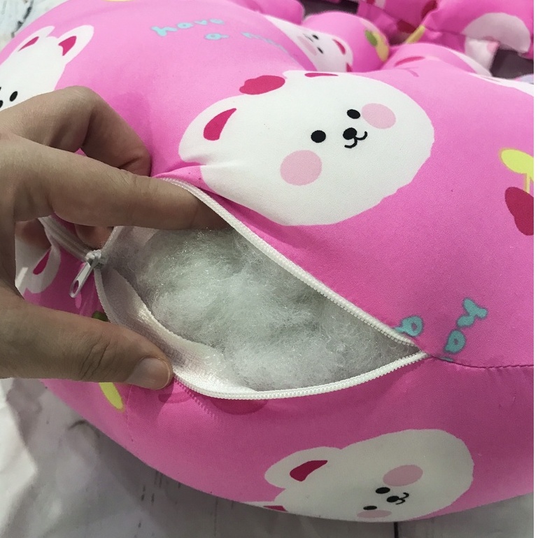 Gối bà bầu cánh tiên chống mỏi lưng cho mẹ bầu loại To,êm
