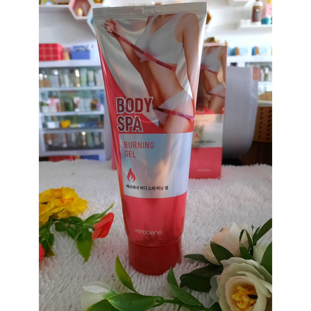 Gel tan mỡ toàn thân cao cấp Verobene Body Spa Burning Gel nhập khẩu chính hãng