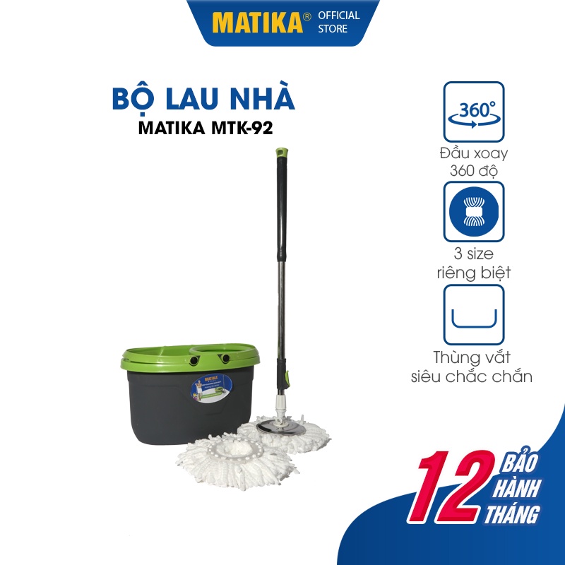 Bộ cây lau nhà MATIKA MTK-92