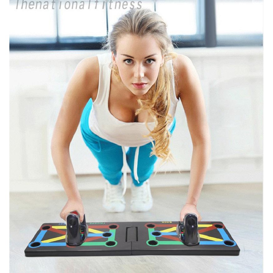 Dụng cụ tập thể dục cách tay xếp gọn tập cơ,gảm cân nhanh chóng ABS.đa năng ( nam vs nữ)