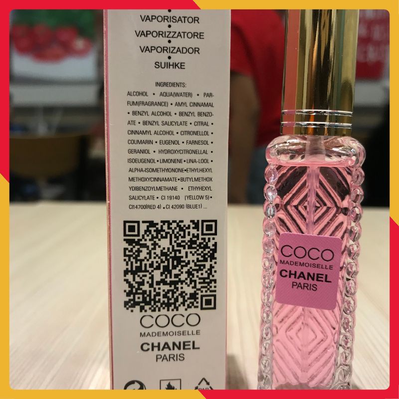 Nước Hoa mini COCO 20ml 6D - Nước Hoa Nữ Thơm Lâu Mùi Ngọt, Sang Trọng, Lưu Hương 12h | Thế Giới Skin Care