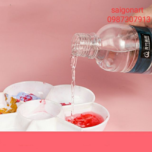 Dầu Thông, Dầu Lanh, Vernish Chinjoo Pha Sơn, Bảo Vệ Tranh 500ml, 100ml
