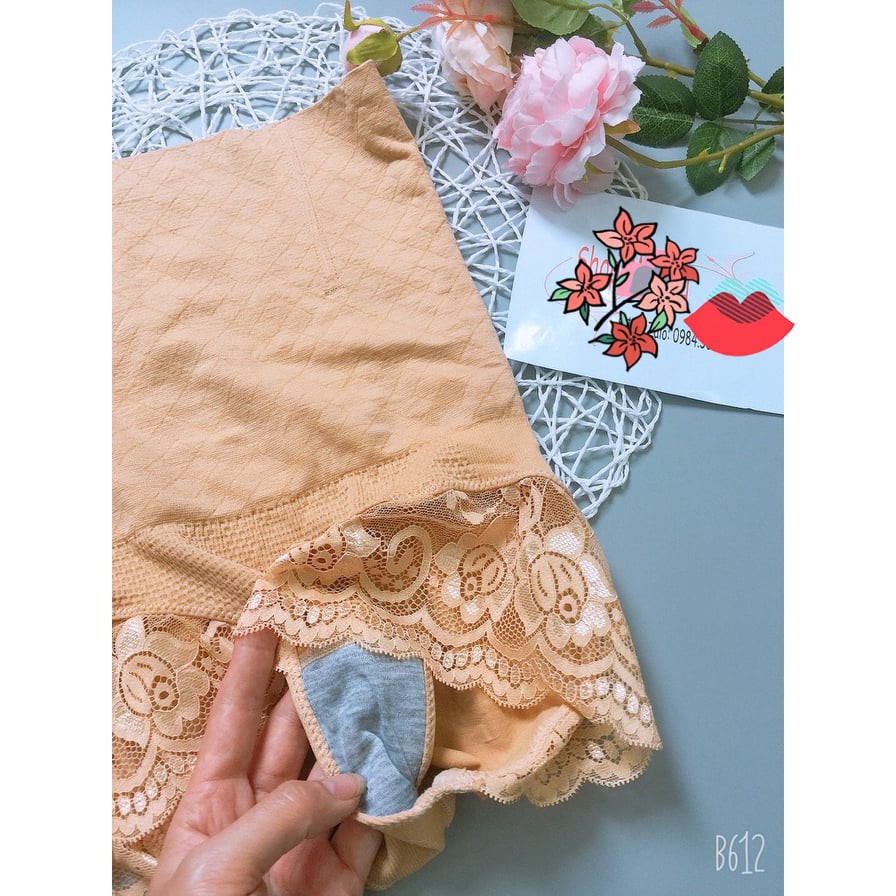 Quần Gen Bụng Chống Cuộn Viền Ren Munafie