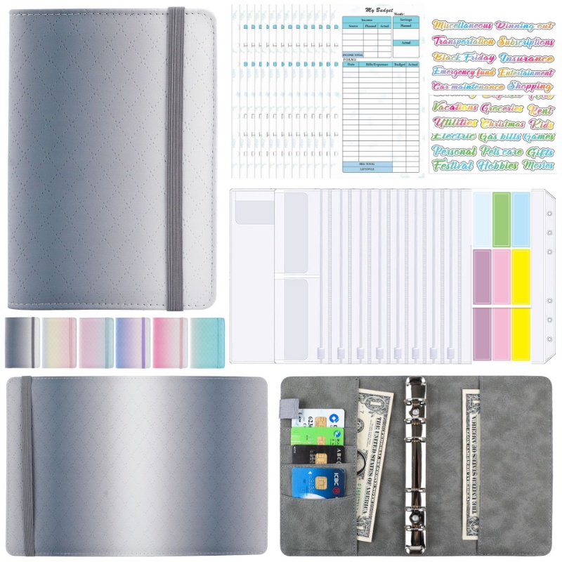 Sổ Tay Khổ A6 Chất Liệu Da PU Màu Macaron