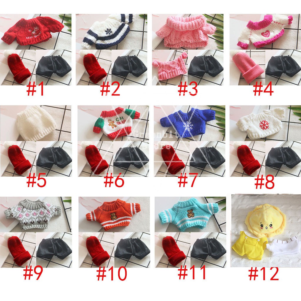 Búp bê nhồi bông 20CM BTS Doll Bangtan Boy hoặc quần áo cho bé