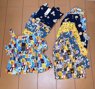 Đồ bộ lanh Thái short dây có bigsize