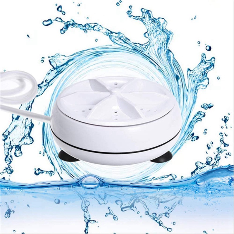 Máy giặt Mini Máy rửa bát siêu âm di động có hỗ trợ USB cho Chuyến đi cắm trại giặt là cá nhân RV
